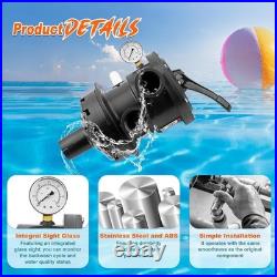 Hayward SP0714T Vari-Flo Control 1-1/2 FIP Top Mount Multiport Valve Spx0714BA
