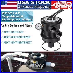 Hayward SP0714T Vari-Flo Control 1-1/2 FIP Top Mount Sand Filter Multiport Valve