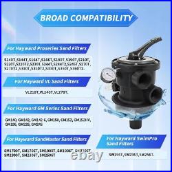 Hayward SP0714T Vari-Flo Control 1-1/2 FIP Top Mount Sand Filter Multiport Valve Hayward SP0714T Vari-Flo Control 1-1/2 FIP Top Mount Sand Filter Multiport Valve
