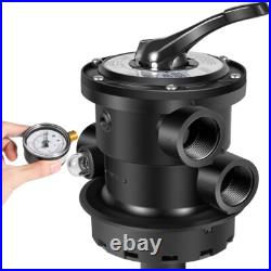 Hayward SP0714T Vari-Flo Control 1-1/2 inch FIP Top Mount Multiport Valve
