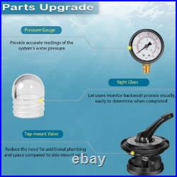 Hayward SP0714T Vari-Flo Control 1-1/2 inch FIP Top Mount Multiport Valve
