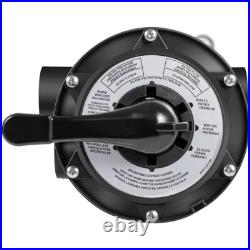 Hayward SP0714T Vari-Flo Control 1-1/2 inch FIP Top Mount Multiport Valve