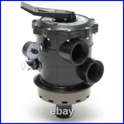 Hayward SP071620T Pro Series Control Valve Vari-Flo 2-Inch with Clamp Black