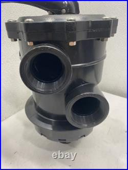 Hayward SP071621 VariFlo Top-Mount Control Valve, Black