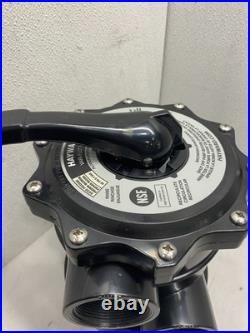 Hayward SP071621 VariFlo Top-Mount Control Valve, Black