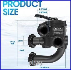 Hayward SPX0710X32 Multiport Valve for S-200 and S-240 Sand Filters 1-1-2in