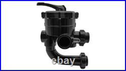 Hayward Side Mount Multiport Valve Assembly, Ergonomic Handle Sp0715x62 Black
