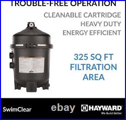 Hayward Swimclear Cartridge Pool Filter for In-Ground Pools 325 Sq. Ft
