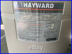 Hayward Swimming Pool Sand Filter #S166T And Tidal Wave 1HP Pump Read Descript