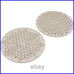 Hayward Tube Sheet Set, Hayward Perflex EC65/75, Top & Bottom (ECX11034SET) Hayward Tube Sheet Set, Hayward Perflex EC65/75, Top & Bottom (ECX11034SET)