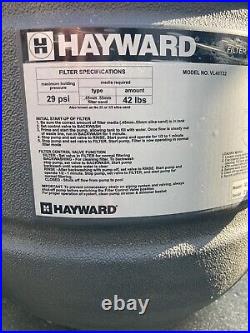 Hayward VL40T32 Sand Filter System with 30 GPM Pump! Used! Very good condition