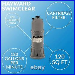 Hayward W3C1200 StarClear 120 Sq Ft Inground Cartridge Pool Filter (For Parts)