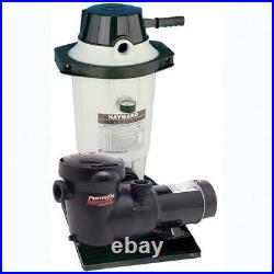 Hayward W3EC40C92S Perflex 1 HP Diatomaceous Earth Filter Pump System for Above