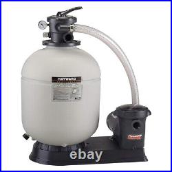 Hayward W3S180T92S ProSeries 18-Inch 1 HP Sand Filter AG Swimming Pool System