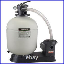 Hayward W3S180T93S 18 Pro Series Sand Filter System with 1.5 HP Matrix Pump