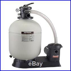 Hayward W3S180T93S ProSeries Sand Filter Swimming Pool System, 18-Inch, 1.5 HP
