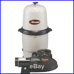 Hayward XStream Above Ground Full Flow Element Filter System with1.5 HP Pump