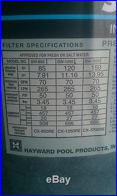 Hayward pool cartridge filter SW-1500