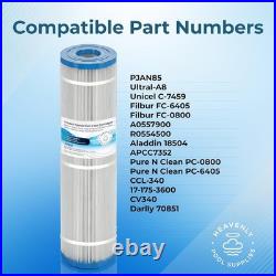 Heavenly CL340 Pool Filter Cartridges Compatible with Jandy CV340 4 PACK