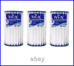 Hot Spring Spas Tri-X Ceramic Cartridge Filter 3 Pack, 6 diameter x 10.5 Long