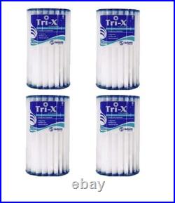 Hot Spring Spas Tri-X Ceramic Cartridge Filter 4 pack, original Hot Spring repla