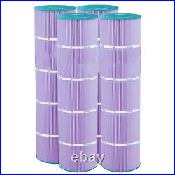 Hurricane 4 Pack HF7471-04P Platinum Purple Pool Filter Cartridge Replacement