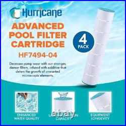 Hurricane Filters 4 Pack HF7494-04 Advanced Pool Filter C5030, C5025