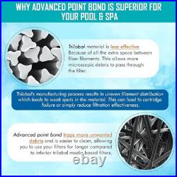 Hurricane Filters 4 Pack HF7494-04 Advanced Pool Filter C5030, C5025