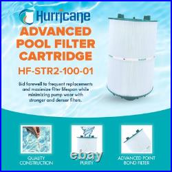 Hurricane Filters HF-STR2-100-01 Advanced Pool, Spa Cartridge Filter Replacement Hurricane Filters HF-STR2-100-01 Advanced Pool, Spa Cartridge Filter Replacement