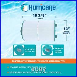 Hurricane Filters HF-STR2-100-01 Advanced Pool, Spa Cartridge Filter Replacement Hurricane Filters HF-STR2-100-01 Advanced Pool, Spa Cartridge Filter Replacement