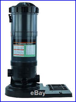 HydroMatic PRC90 90 Sq. Ft. Above Ground Swimming Pool Cartridge Filter withBase