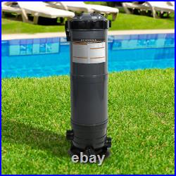 HydroTools 70 Sq Ft Sure Flo Cartridge Pool Filter Tank and Elements (Used) HydroTools 70 Sq Ft Sure Flo Cartridge Pool Filter Tank and Elements (Used)