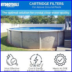 HydroTools 70 Sq Ft Sure Flo Cartridge Pool Filter Tank and Elements (Used) HydroTools 70 Sq Ft Sure Flo Cartridge Pool Filter Tank and Elements (Used)