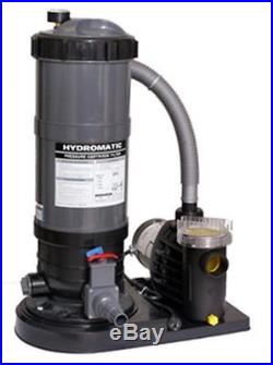 Hydro Cartridge Filter and Pump Combo for Above Ground Pool
