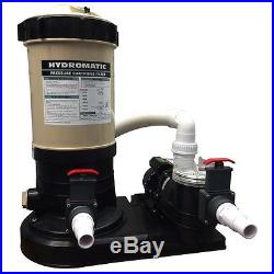 Hydromatic PRC60 Above Ground Pool Cartridge Filter System with 3/4HP Compact Pump