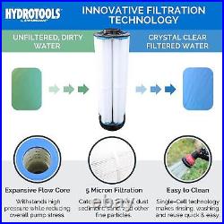 Hydrotools Model 70151 EXTRA-FLO 40 SQ FT Cartridge Filter System with 0.9 THP P