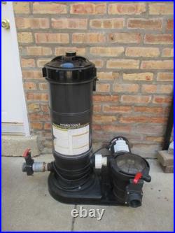 Hydrotools Model 76051 SURE-FLO 50 SQ FT Cartridge Filter System with 0.5THP Pump