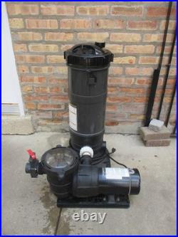 Hydrotools Model 76051 SURE-FLO 50 SQ FT Cartridge Filter System with 0.5THP Pump