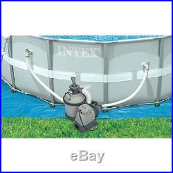 INTEX 1200 GPH Krystal Clear Sand Pool Filter Pump Set 110-120 Volt (Open Box)