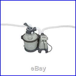 INTEX 1200 GPH Krystal Clear Sand Pool Filter Pump Set 110-120 Volt (Used)