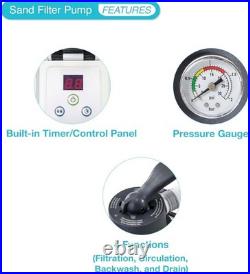 INTEX 26641EG Krystal Clear Sand Filter Pool Pump for 4,400 Ground Pools INTEX 26641EG Krystal Clear Sand Filter Pool Pump for 4,400 Ground Pools