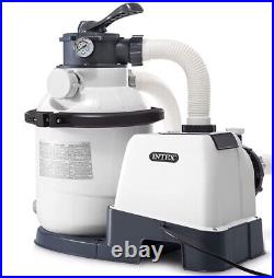 INTEX 26643EG SX1500 Krystal Clear 10 Sand Filter & Pump for Above Ground Pools