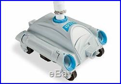 INTEX 3000 GPH Above Ground Pool Sand Filter Pump and INTEX Automatic Vacuum
