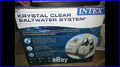 INTEX KRISTAL CLEAR SALWATER SYSTEM