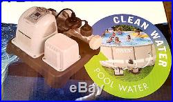 INTEX KRYSTAL CLEAR SALTWATER SYSTEM FOR ABOVE GROUND POOL UP TO 15,000 GAL NEW