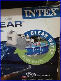 INTEX Krystal CRYSTAL CLEAR SALTWATER SYSTEM, ABOVE GROUND POOLS UP TO 15000 GAL