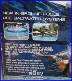 INTEX Krystal CRYSTAL CLEAR SALTWATER SYSTEM, ABOVE GROUND POOLS UP TO 15000 GAL