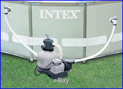 INTEX Krystal Clear 2800 GPH Sand Filter Pool Pump with Maintenance Kit