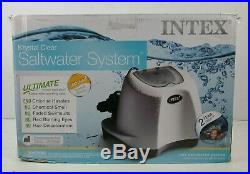 INTEX Krystal Clear Saltwater System for Above Ground Pools up to 7000 Gallons