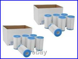 INTEX Pool Easy Set Filter Cartridge 12 Pack Type B 29005E59905E